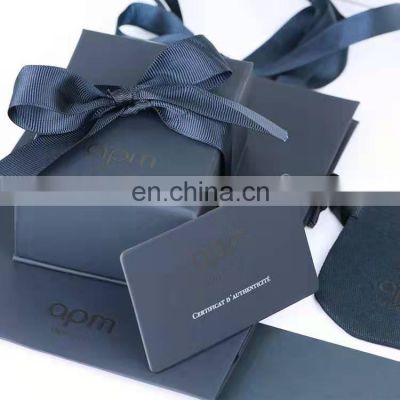 Customized creative gift boxes with clothing packing box and bags for ribbons