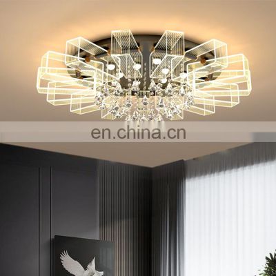 Unique Style Indoor Luxury Decoration 24 36 108 128 W Bedroom Modern Acrylic LED Ceiling Light