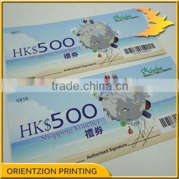 Changing Number Custom Ticket Money Printing