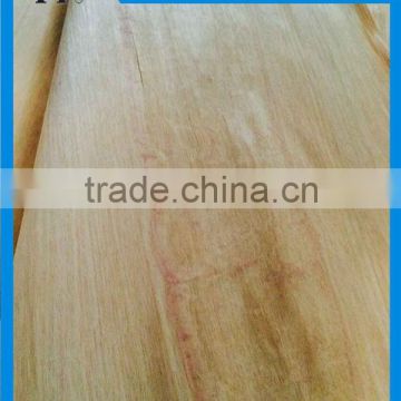 Pencil cedar wood face veneer rotary cut for plywood or furniture 0.3mm AB grade