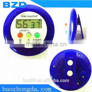 Hot Small Sports/Kitchen/Beauty Round Custom Electronic Countdown Timer / Countdown & Up Timer / Promotional Items OEM/ODM