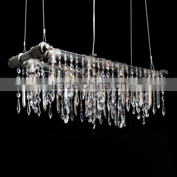Newest 8*E14 Contemporary Crystal & Metal Chandelier from China