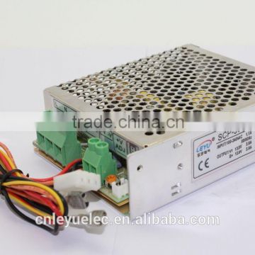 Leyu 50w 12v single output power supply SCP-50-12 with battery charger
