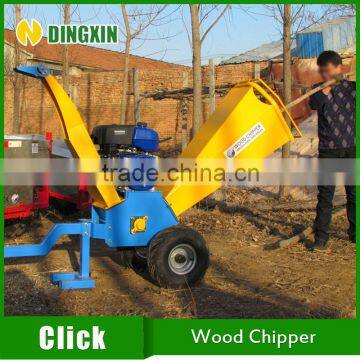 Small ATV movable wood chipper shredder from china