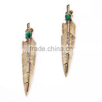 In stock 2016 Fashion Dangle Long Earring New Design Wholesale High quality Jewelry SKC1584