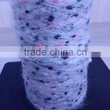 1/4.3nm 45%cotton55% polyester neps yarn