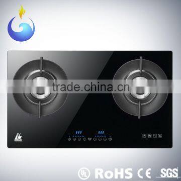 Global Patent Heat Recycle Intelligence cooking gas stove for kitchen with safety devices