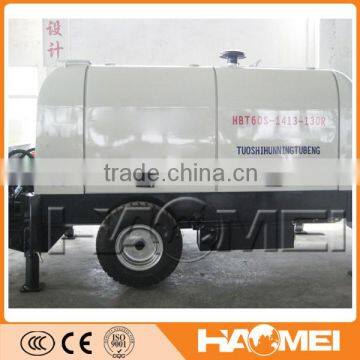 Mobile Trailer Concrete Pump With Good Quality