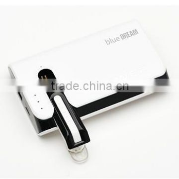7800 mAh high performance power pack with bluetooth earphone all-in-one for your mobile device