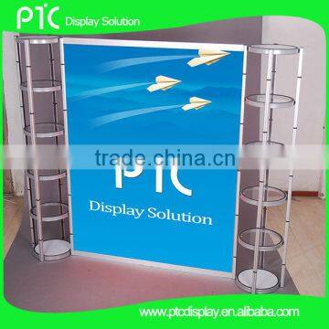 Aluminum column spiral display stand