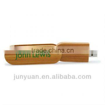 64gb promotion wood swivel USB flash drive