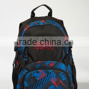 Customized 2016 China fashion school backpack day backpack