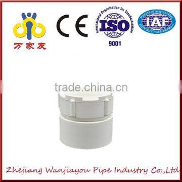 hot sell pvc pipe fitting with cleaning mouth