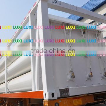 D4 High pressure tube trailer, ISO standard, CE certificate, 40 feet structure, storing 4000 to 8000 M3 CNG