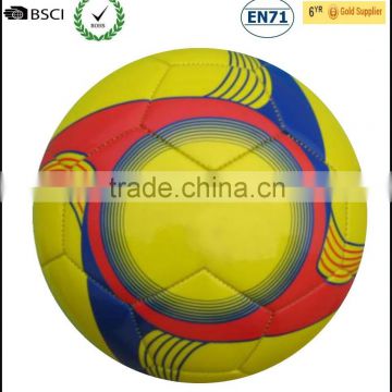 TPU machine-stitched soccer ball