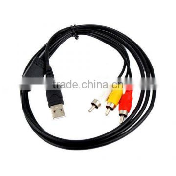 USB to Stereo Cable/RCA USB Cable/USB TO 3 RCA CABLE
