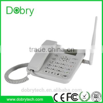 China factory 3G UMTS wireless desktop telephone, WCDMA gsm home phone with SMS, FM radio and Multi-language