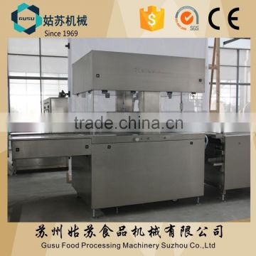 Automatic chocolate pies enrobing machine manufacturer 86-18662218656