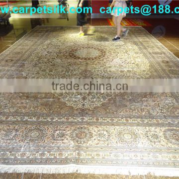 12x18 ft persian hand knotted silk carpet persian carpet guangzhou wholesale carpet