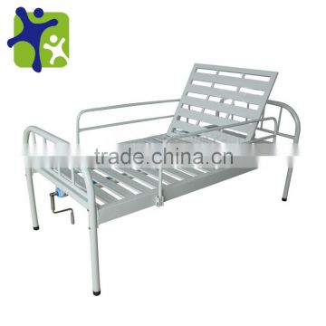 Hospital nursing bed, steel Patient Hospital bed with Guardrails, HLC--DY01-