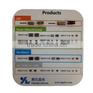 kinds of quartz crystal resonators and oscillators SMD frequency control and selection components