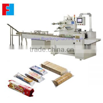 With Auto Feeding Biscuit On edge Packing Machine