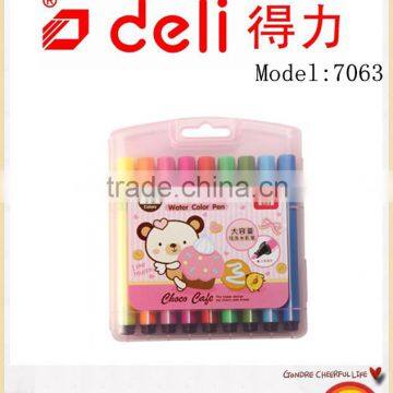 Deli Watercolor Pen 100 Color Set Children Washable Color Pen