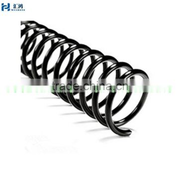 10mm Black Plastic Coil Binding Supplies, Spiral Plastic Coil Binders Sale
