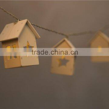 Christmas decorative Light Small House Star shining LED String Light