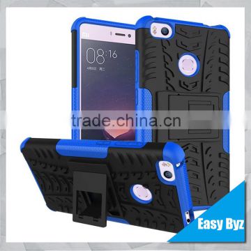 Heavy Duty Rugged Armor Combo Shockproof Case For xiaomi 4s 2 in 1 PC TPU With Kickstand