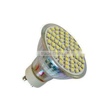 3528 GU10 high quality LED spotlight 60 leds SMD