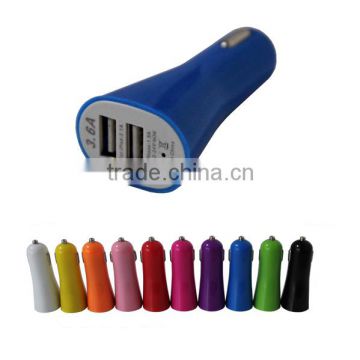 CC-01 2014 Dual usb port travel car charger universal using on phones,dual usb car chargers
