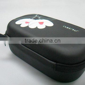 GC----Leather Hard EVA carrying case for eva cosmetics package