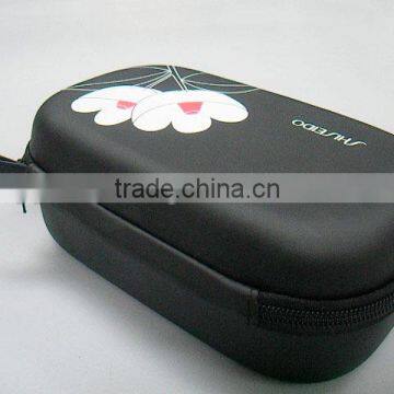 GC----Leather Hard EVA carrying case for eva cosmetics package