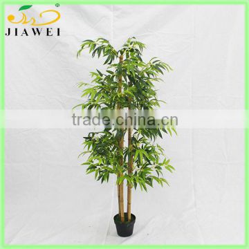 make indoor decorative artificial bamboo tree