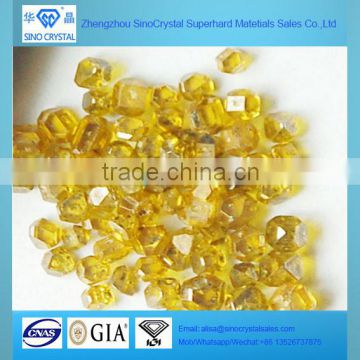 Yellow Color Synthetic Rough Diamond for Dressing Tools