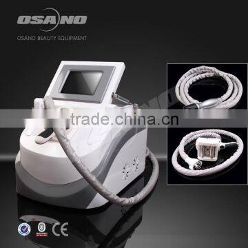 Portable velaslim vacuum suction RF roller slimming equipment cellulite reduction