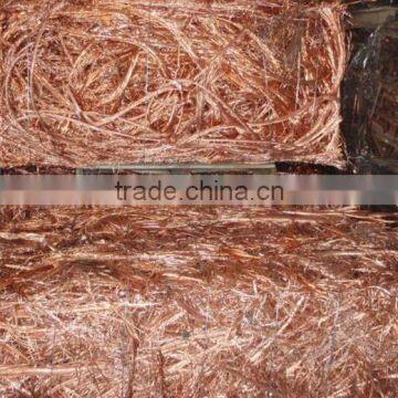 Copper Wire Scrap with 99.99% purity / Red Scrap Copper Wire / milberry copper