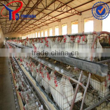 A type hot dipped 4-tire meat chicken cage broiler chicken cage