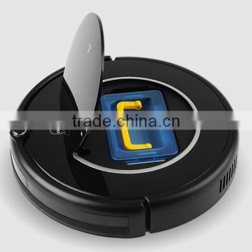 LCD touch button automatic smart robot vacuum cleaner,