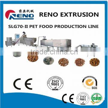 Single screw pet food machine