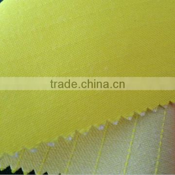 fluorescent antistatic and flame retardant fabric for workwear