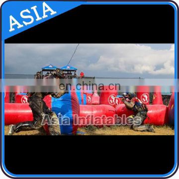 2017 hot selling cheapest inflatable paintball obstacle for CS game, inflatable paintball bunker
