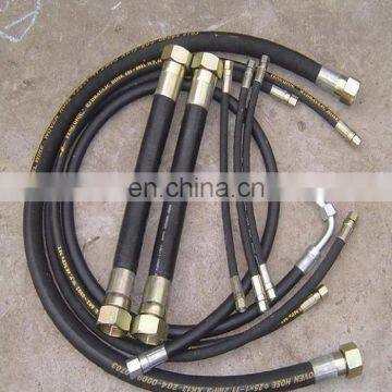 Hydraulic hose assembly DIN20023 EN856 4SH Factory wholesale High pressure Rubber hose