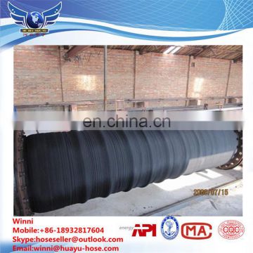 high pressure flange mud suction rubber dredging hose pipe manufacturer