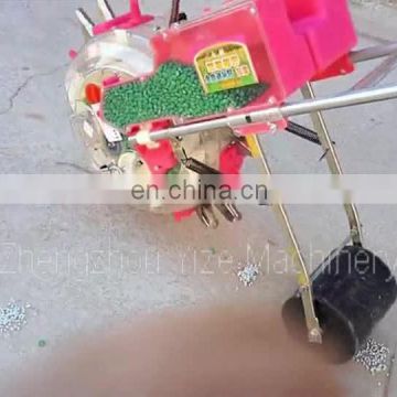 Double Function Hand Push Corn Seed Hand Seeder | Sowing and Fertilization Manual Seed Planter