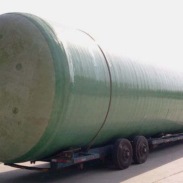 Highly Corrosive Applications Domestic Sewage Treatment Fiberglass Chemical Storage Tanks