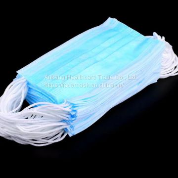 3ply non-woven face mask disposable mask swine flu mask at very reasonable wholesale price