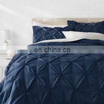 Fashion Deep Blue bed bedding Luxury set bed sheet  for living room