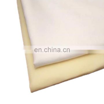 Manufacturer wholesales plain polyester peach skin microfiber fabric for dresses